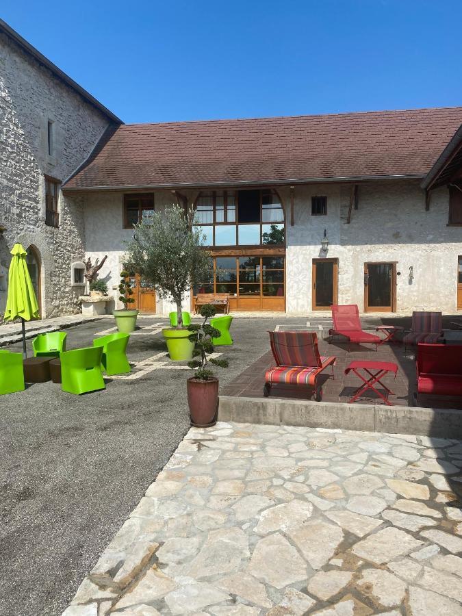 Le Domaine De Tizo Hotel Saint-Victor-de-Morestel ภายนอก รูปภาพ